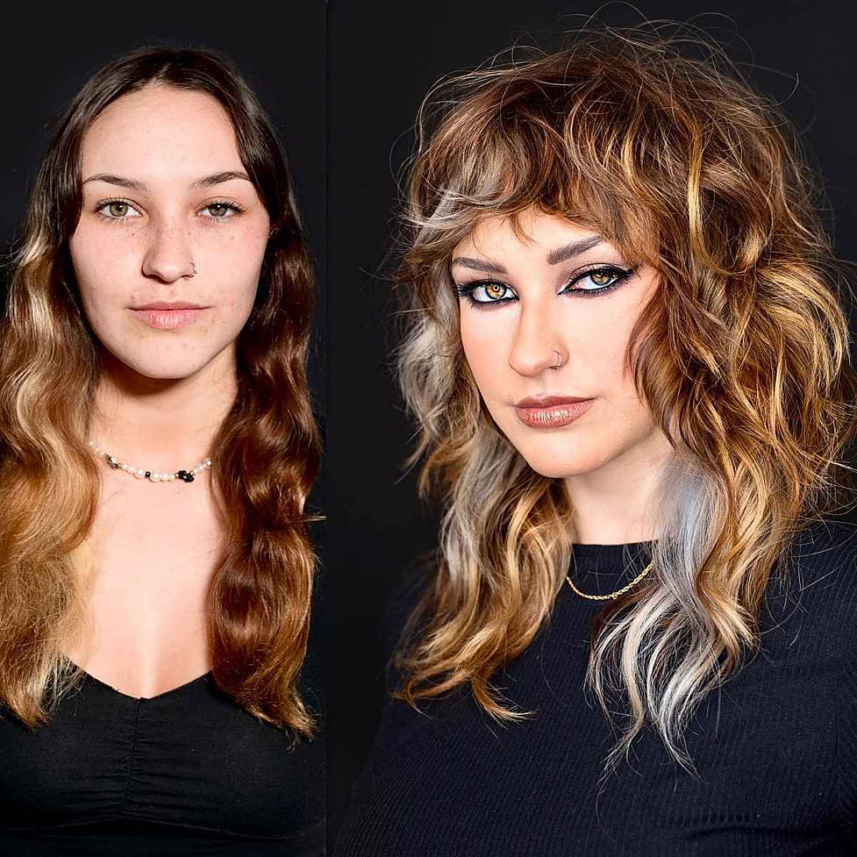 35 Greatest Ways to Pair a Wolf Cut with Bangs