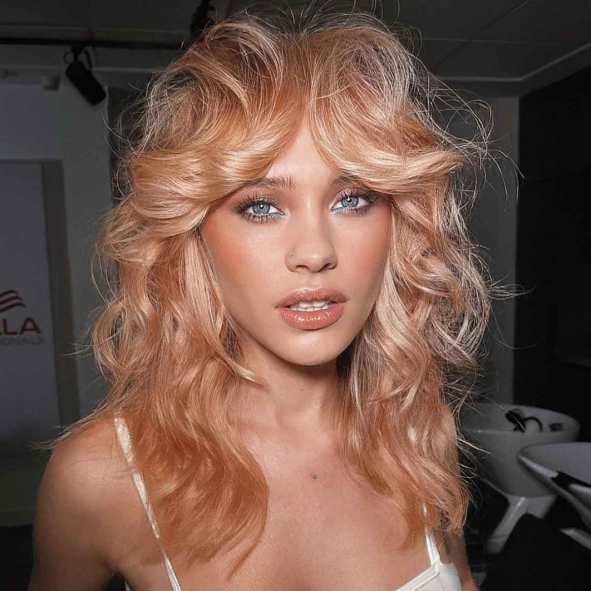 35 Greatest Ways to Pair a Wolf Cut with Bangs