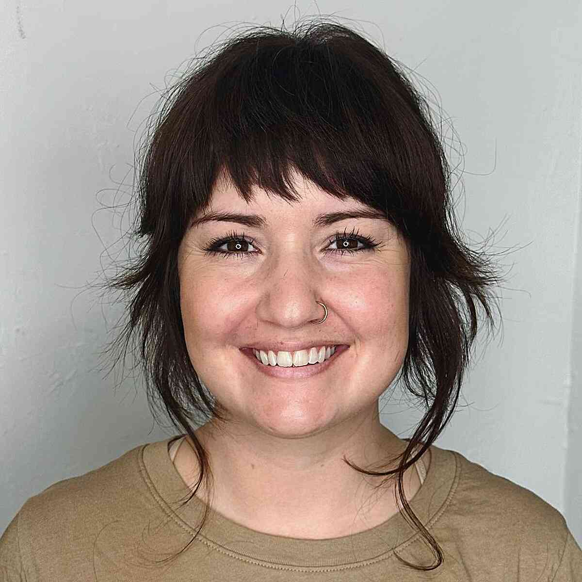 31 Flattering Ways to Wear Bangs for Square Face Shapes