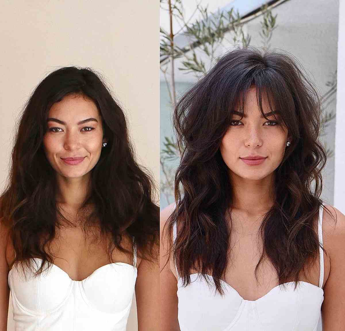 31 Flattering Ways to Wear Bangs for Square Face Shapes