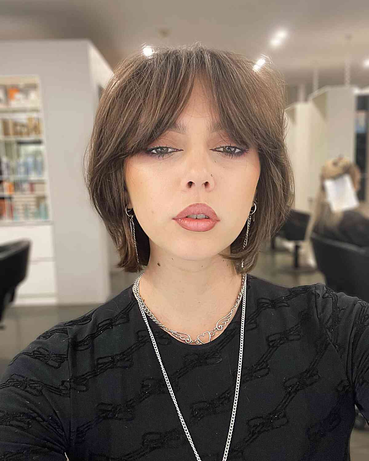 44 Trendy Long Curtain Bangs to See Before Deciding