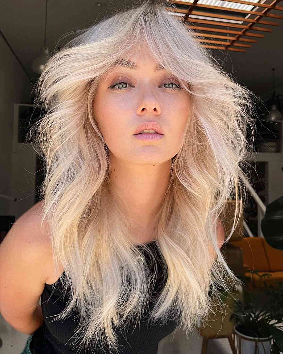 44 Trendy Long Curtain Bangs to See Before Deciding