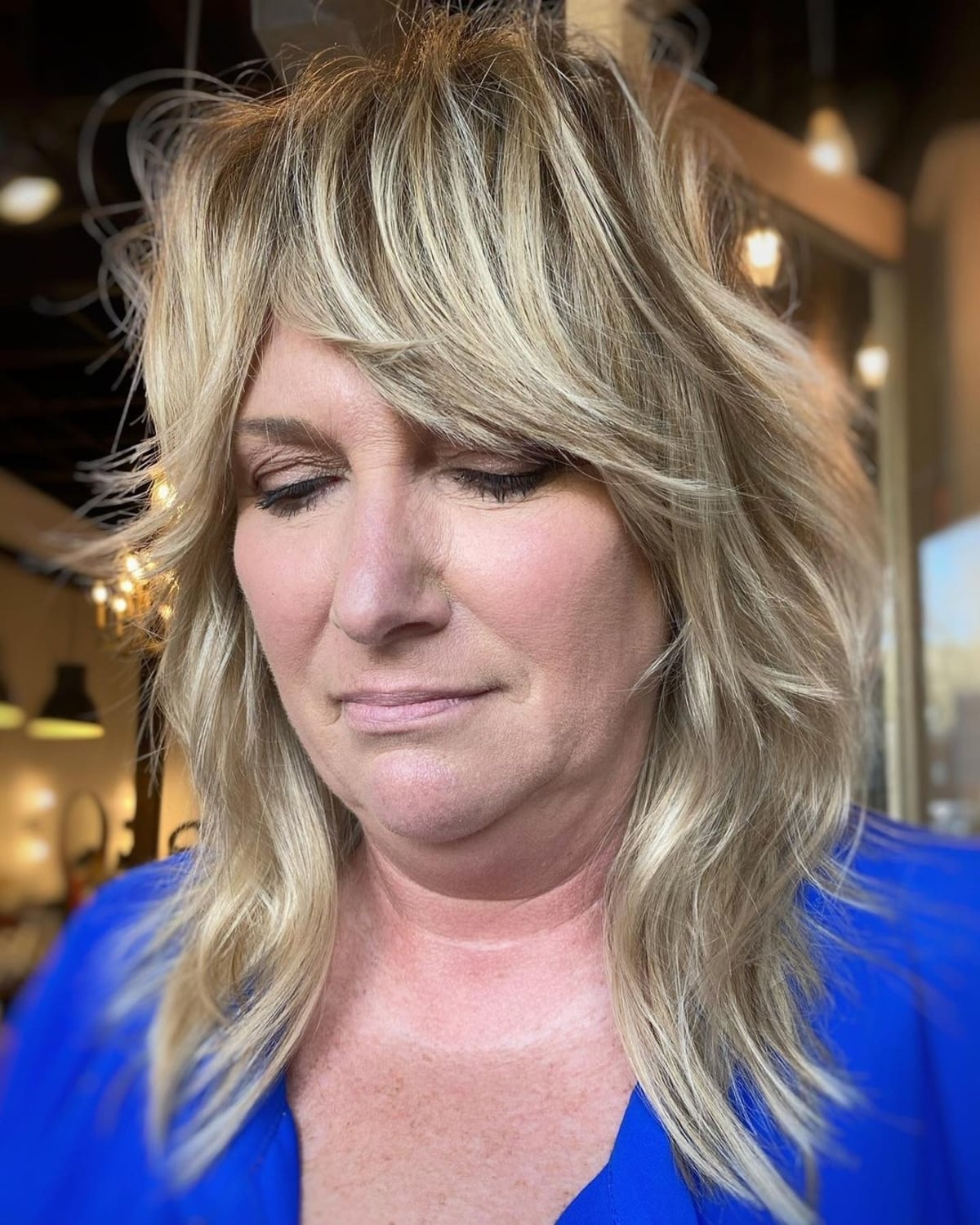 44 Trendy Long Curtain Bangs to See Before Deciding