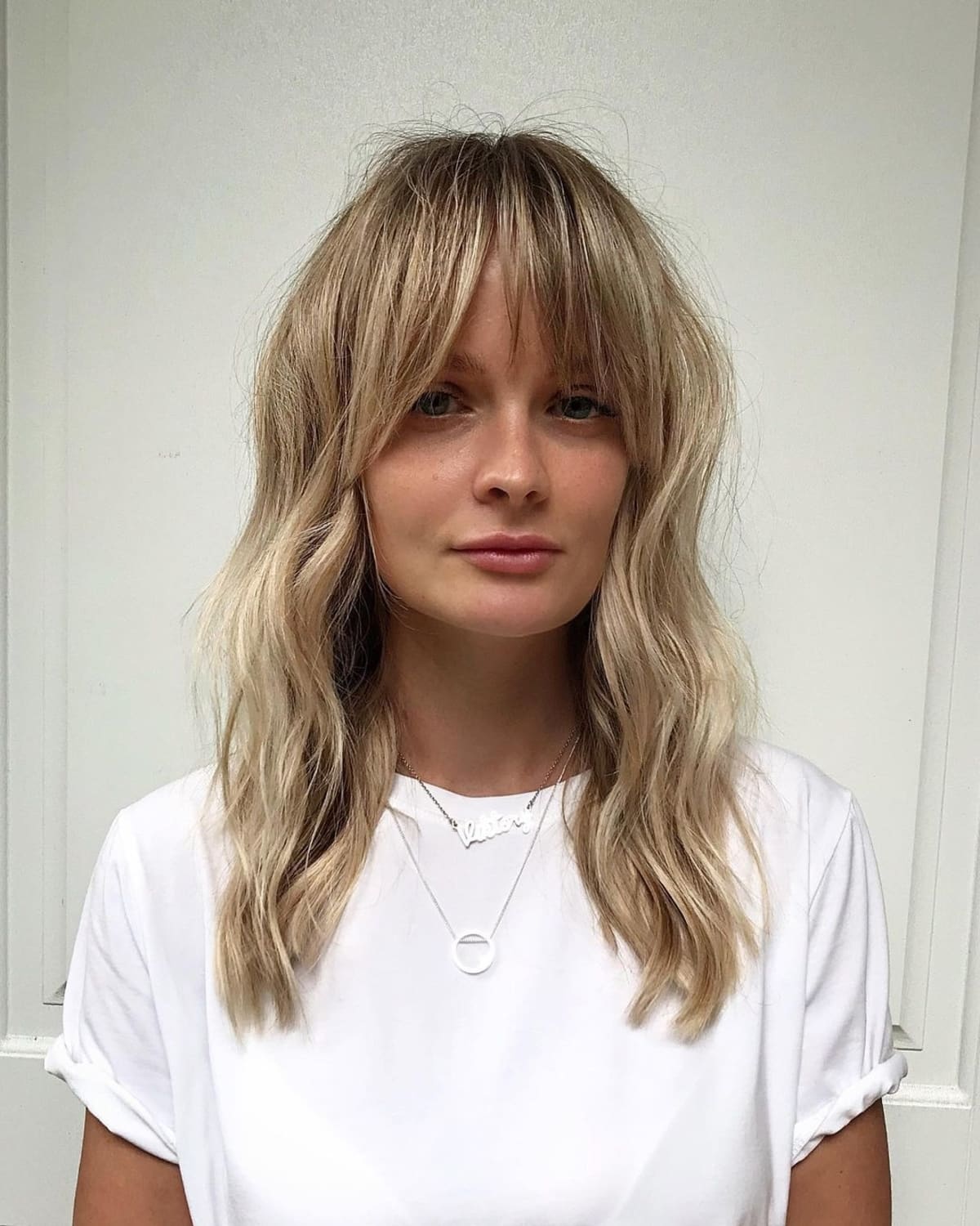 44 Trendy Long Curtain Bangs to See Before Deciding