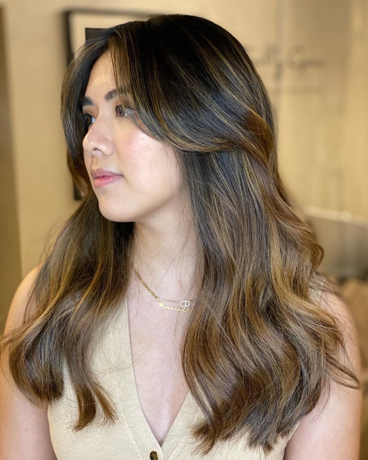 44 Trendy Long Curtain Bangs to See Before Deciding