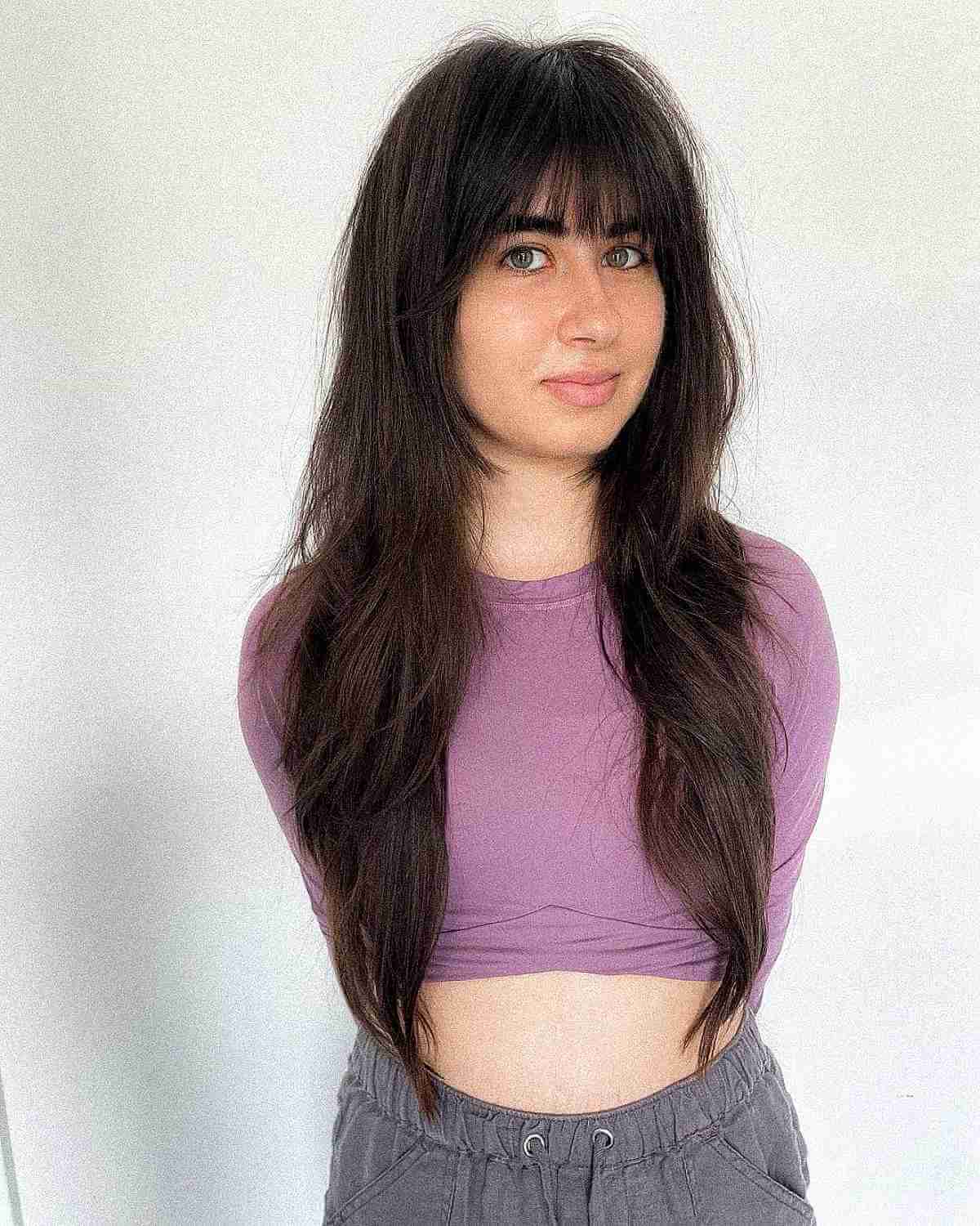 40 Cutest Ways to Pair Straight Hair With Bangs