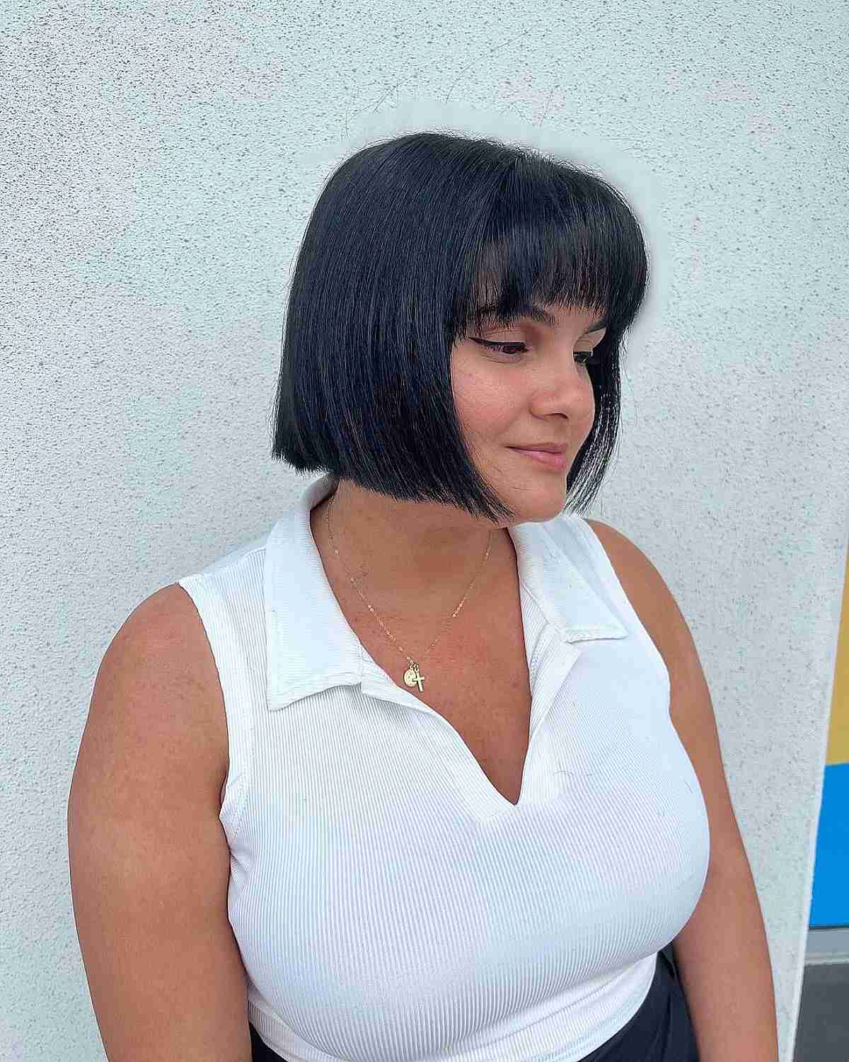40 Cutest Ways to Pair Straight Hair With Bangs