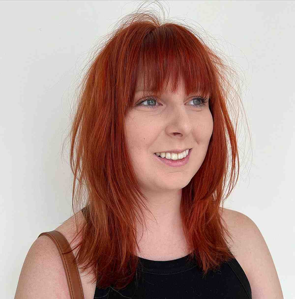 40 Cutest Ways to Pair Straight Hair With Bangs