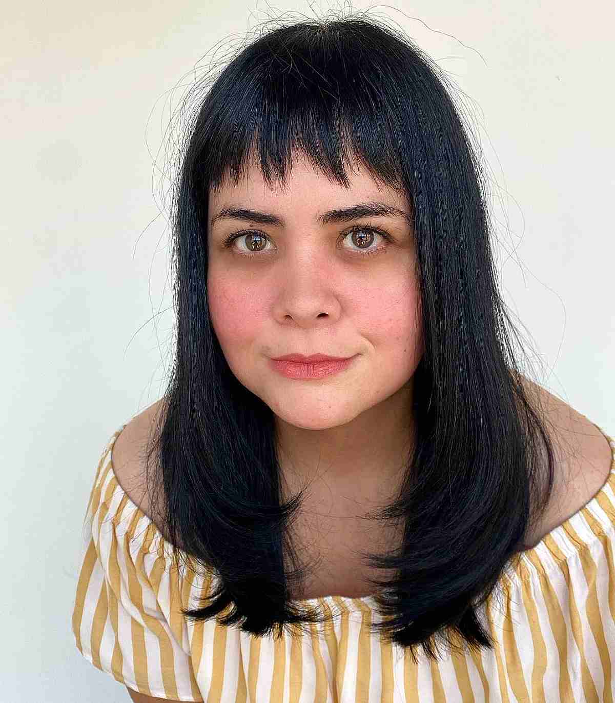 40 Cutest Ways to Pair Straight Hair With Bangs
