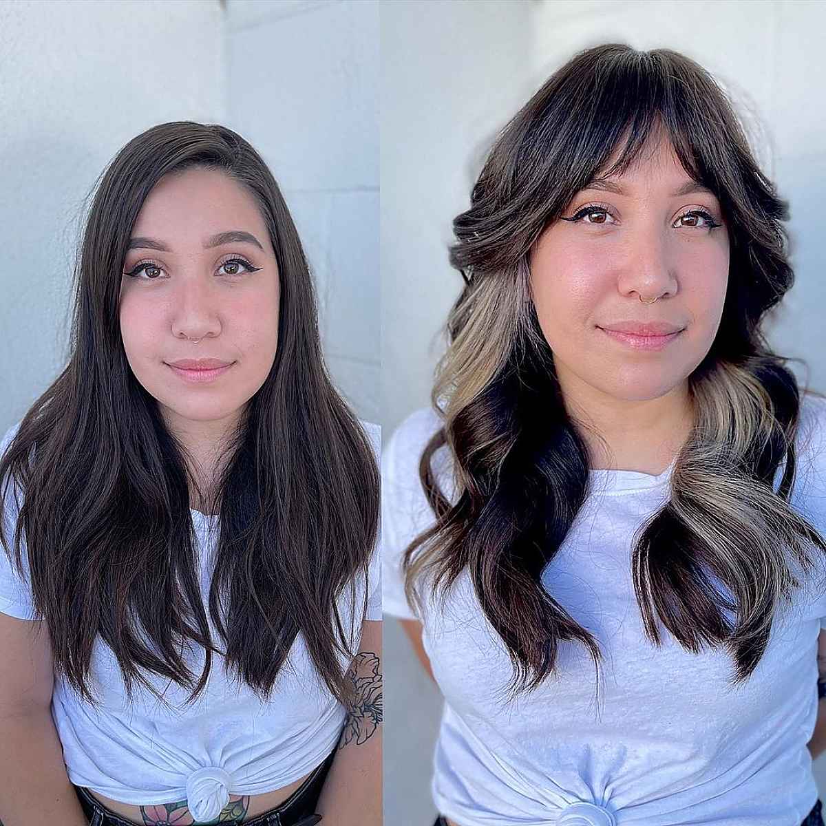 Pairing Curtain Bangs with Wavy Hair? 22 Best Ways to Do It