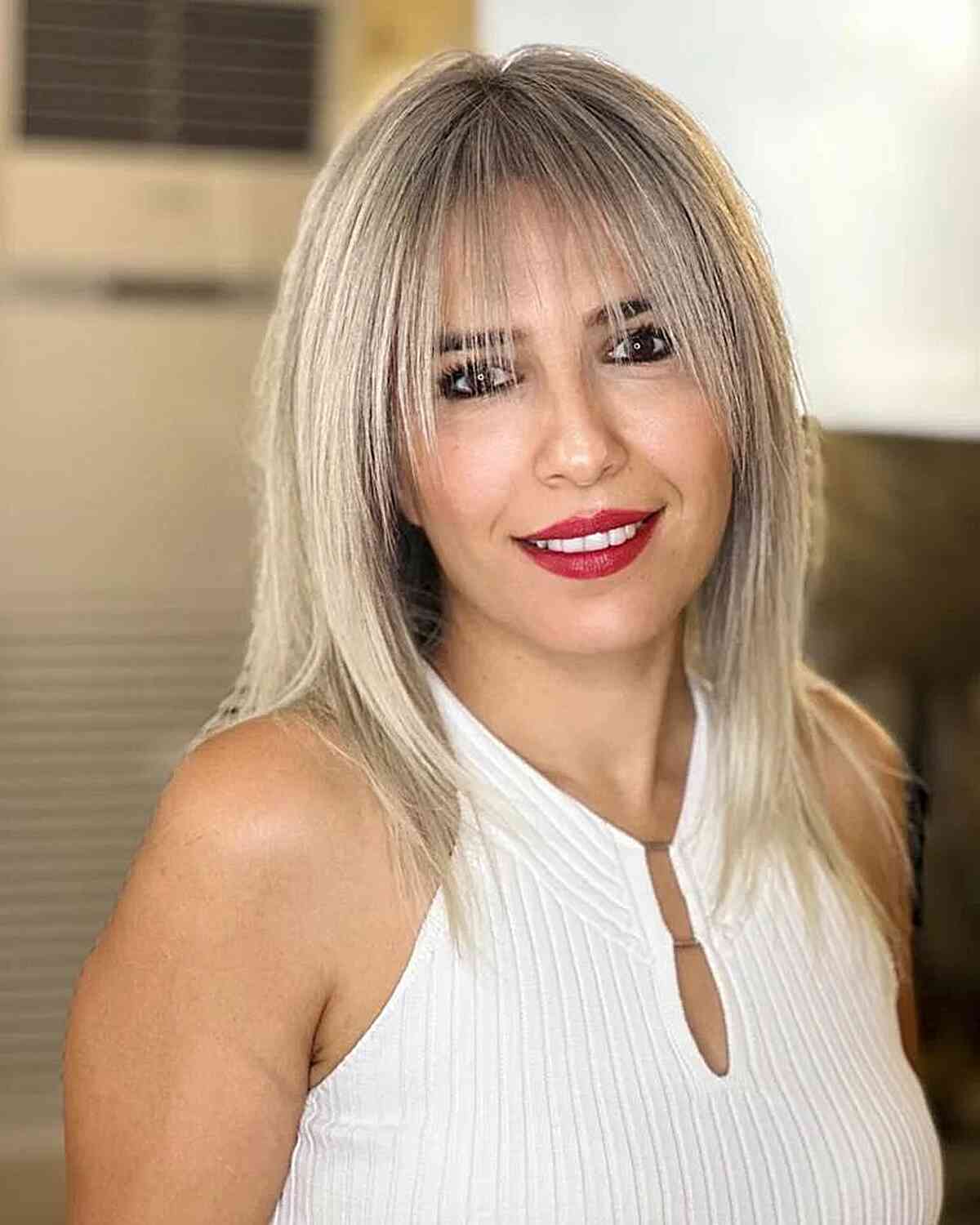 43 Chic Choppy Bangs for Women