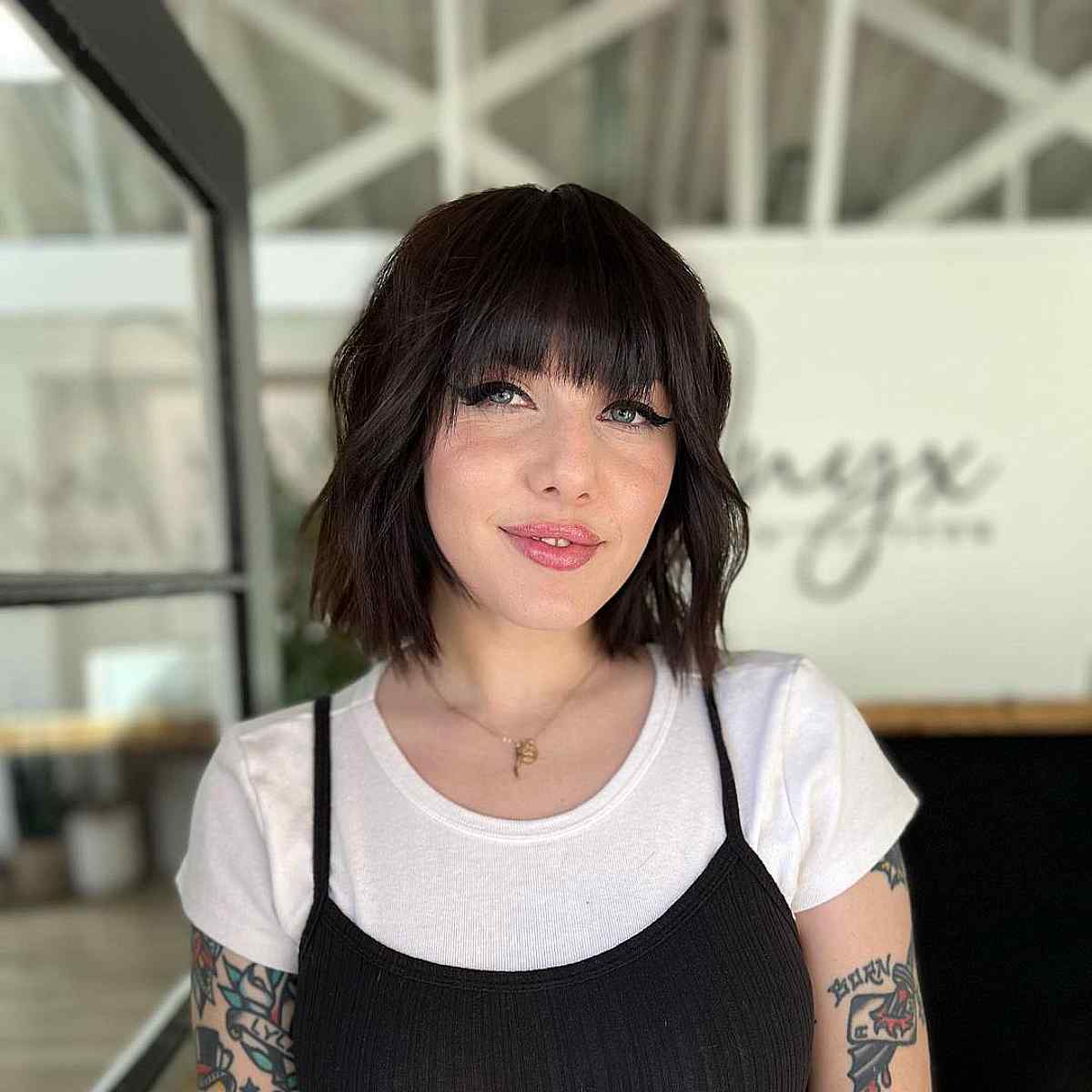 43 Chic Choppy Bangs for Women