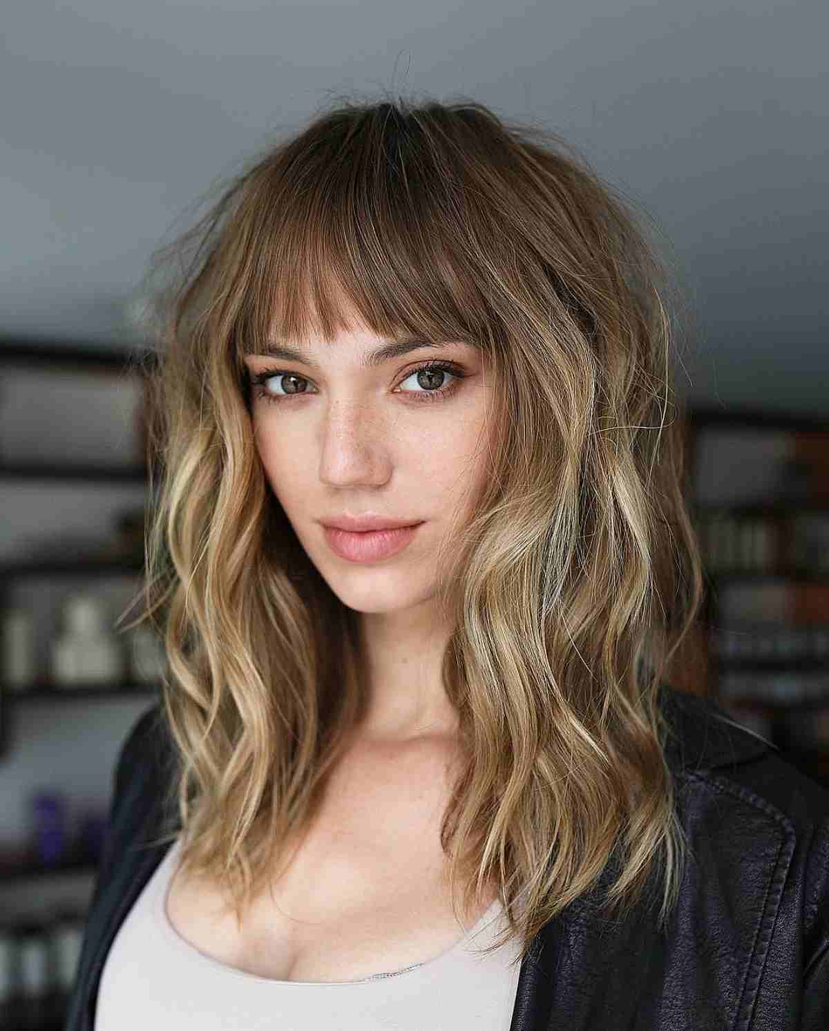 43 Chic Choppy Bangs for Women
