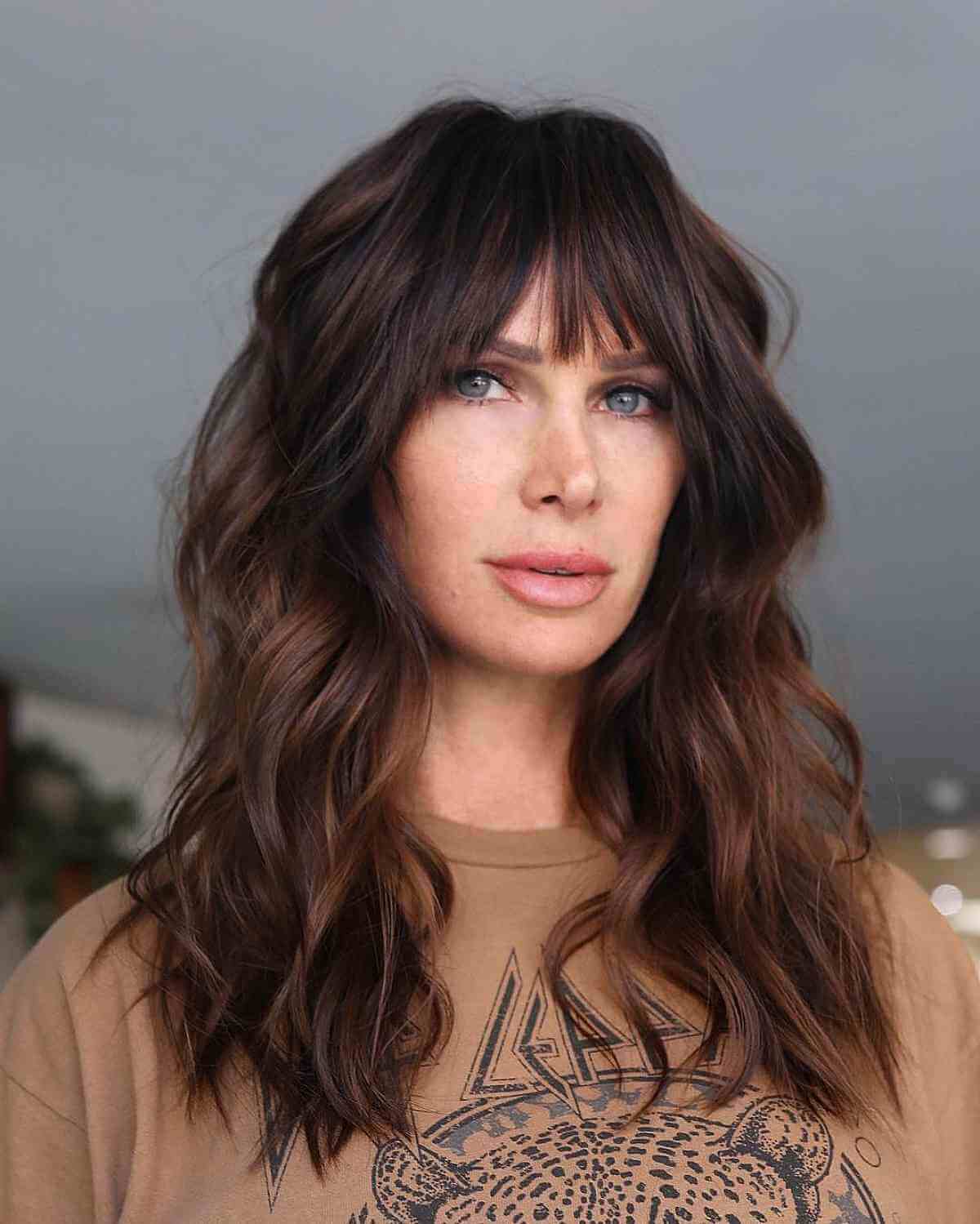 43 Chic Choppy Bangs for Women
