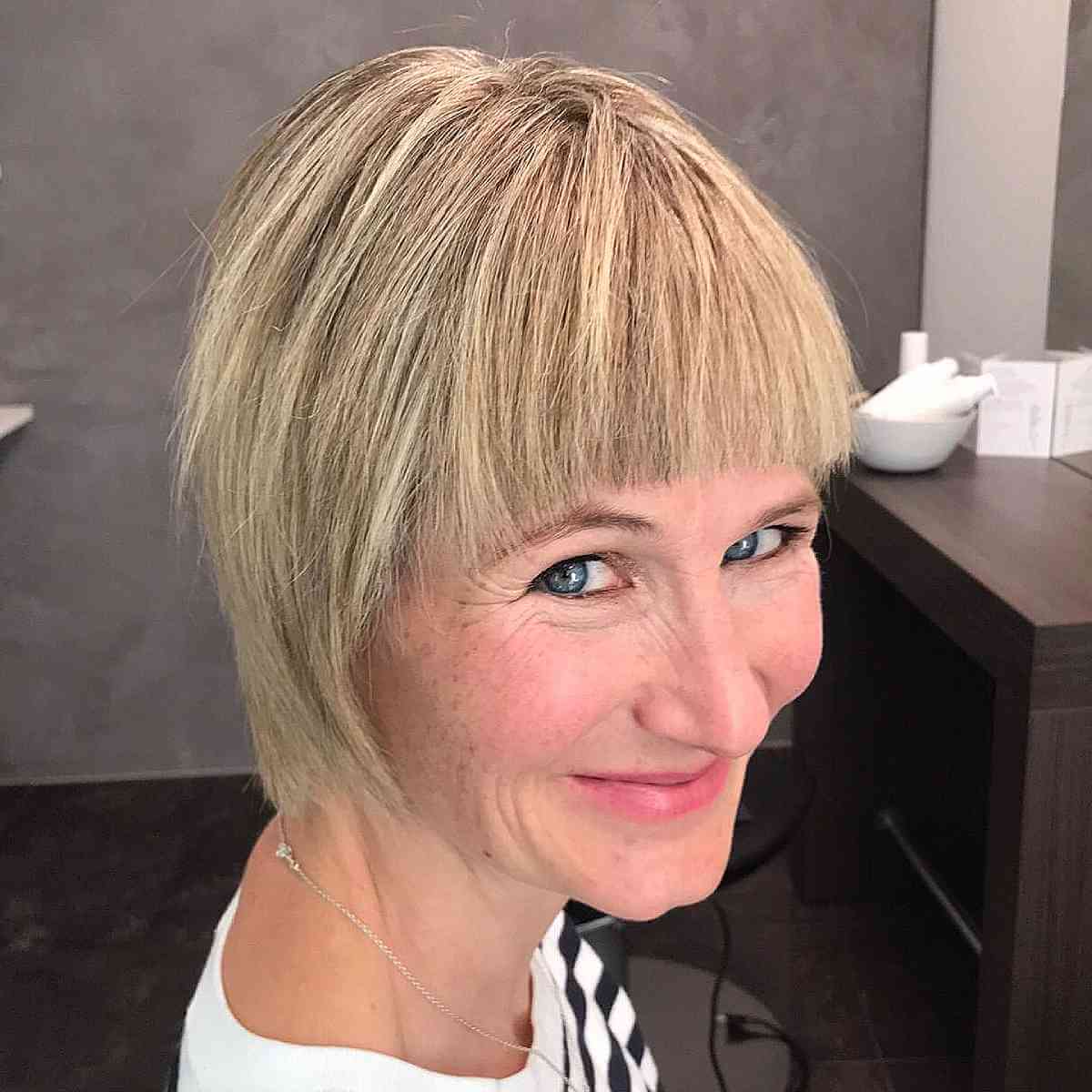 43 Chic Choppy Bangs for Women