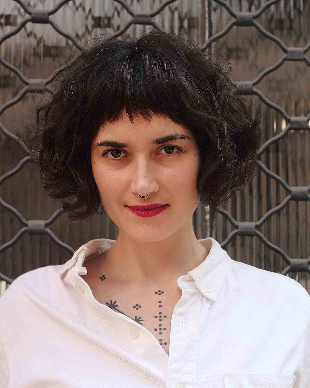 43 Chic Choppy Bangs for Women