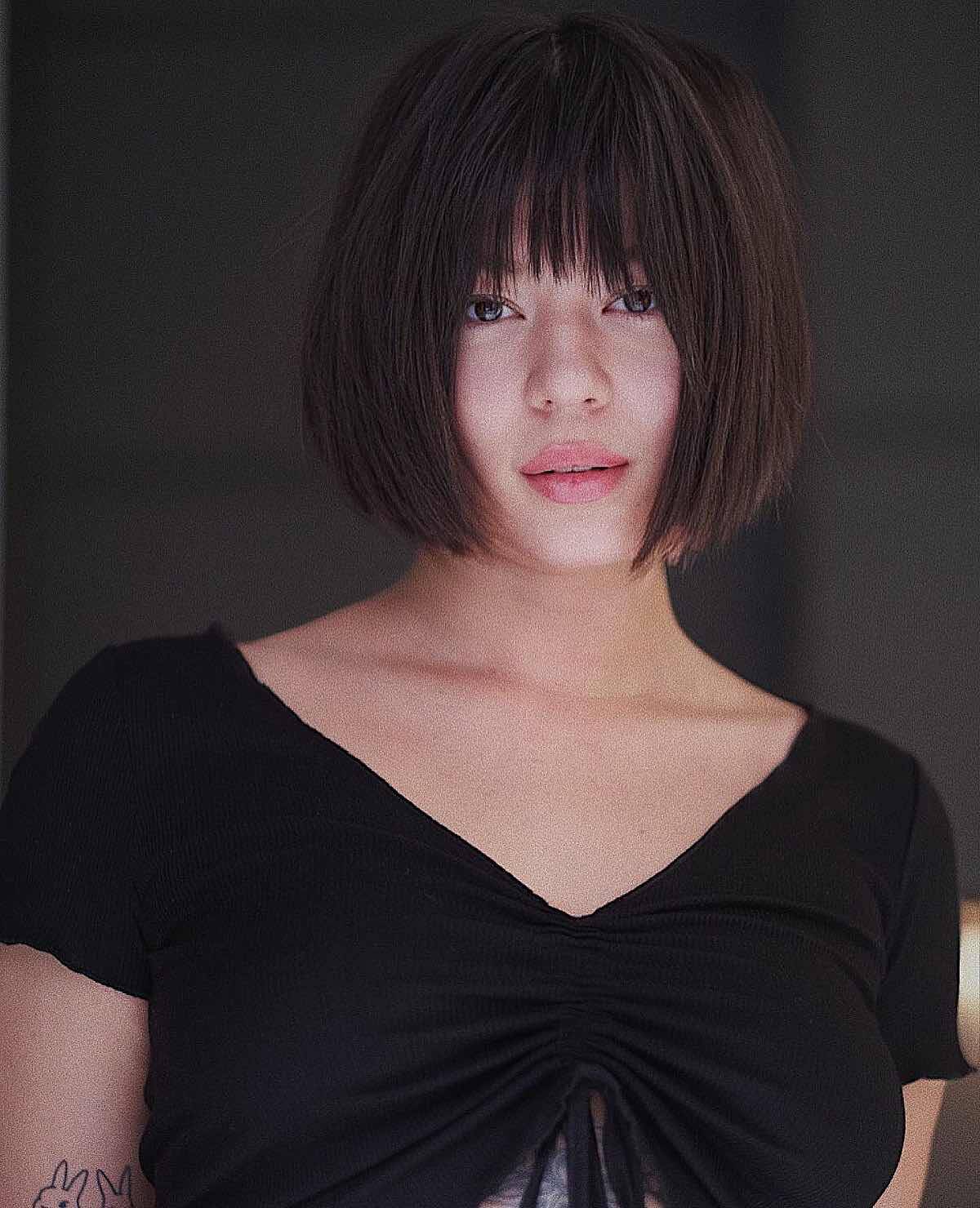 43 Chic Choppy Bangs for Women