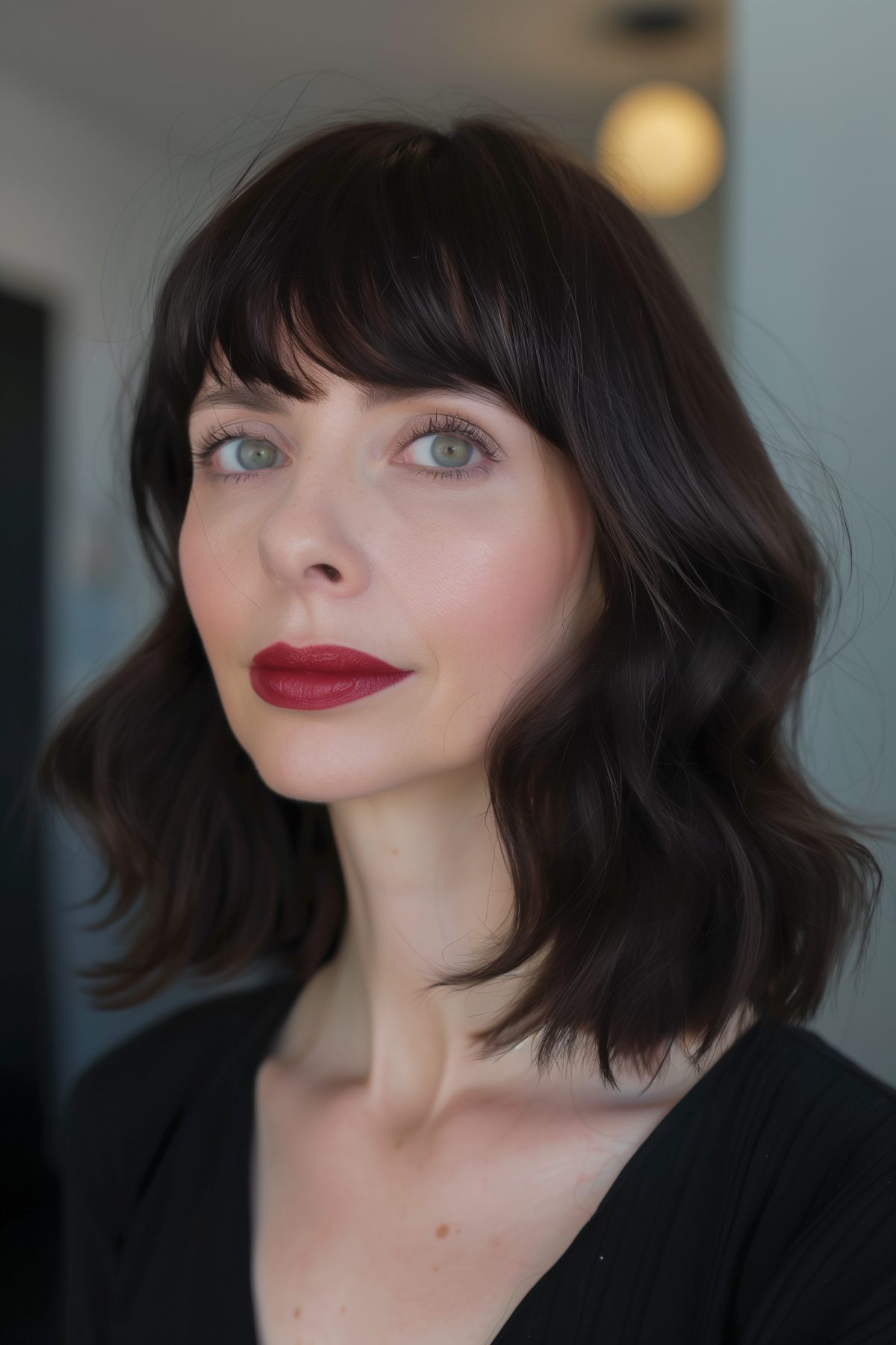 25 Best Bangs for a Heart-Shaped Face for 2025