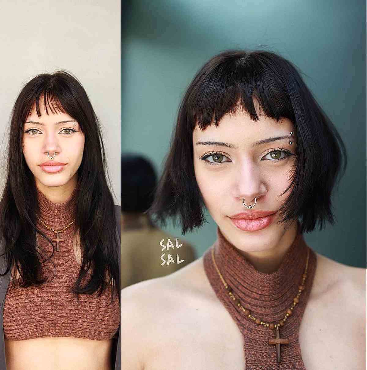 56 Cute Short Bangs Trending in 2025