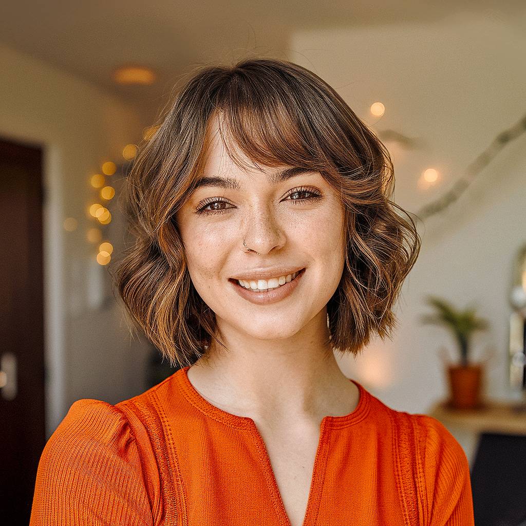 15+ Flattering Bangs for Oval Faces That Are Perfect for 2025