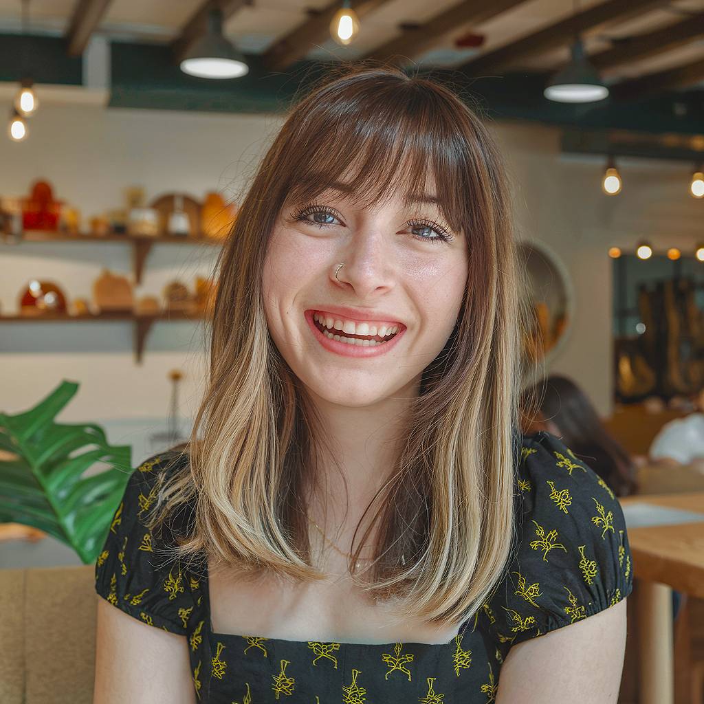 15+ Flattering Bangs for Oval Faces That Are Perfect for 2025