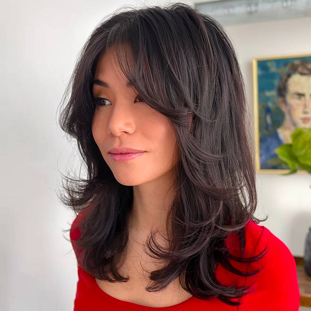 15+ Flattering Bangs for Oval Faces That Are Perfect for 2025