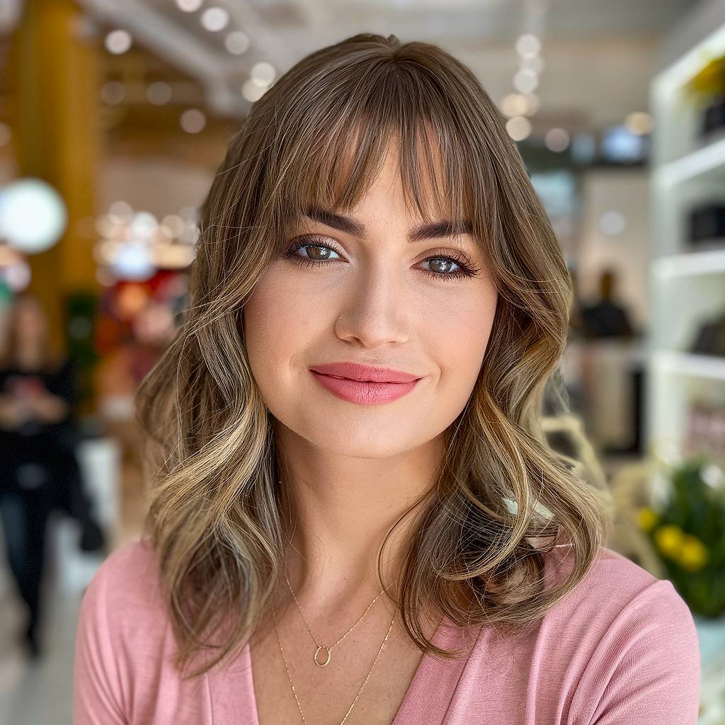 15+ Flattering Bangs for Oval Faces That Are Perfect for 2025