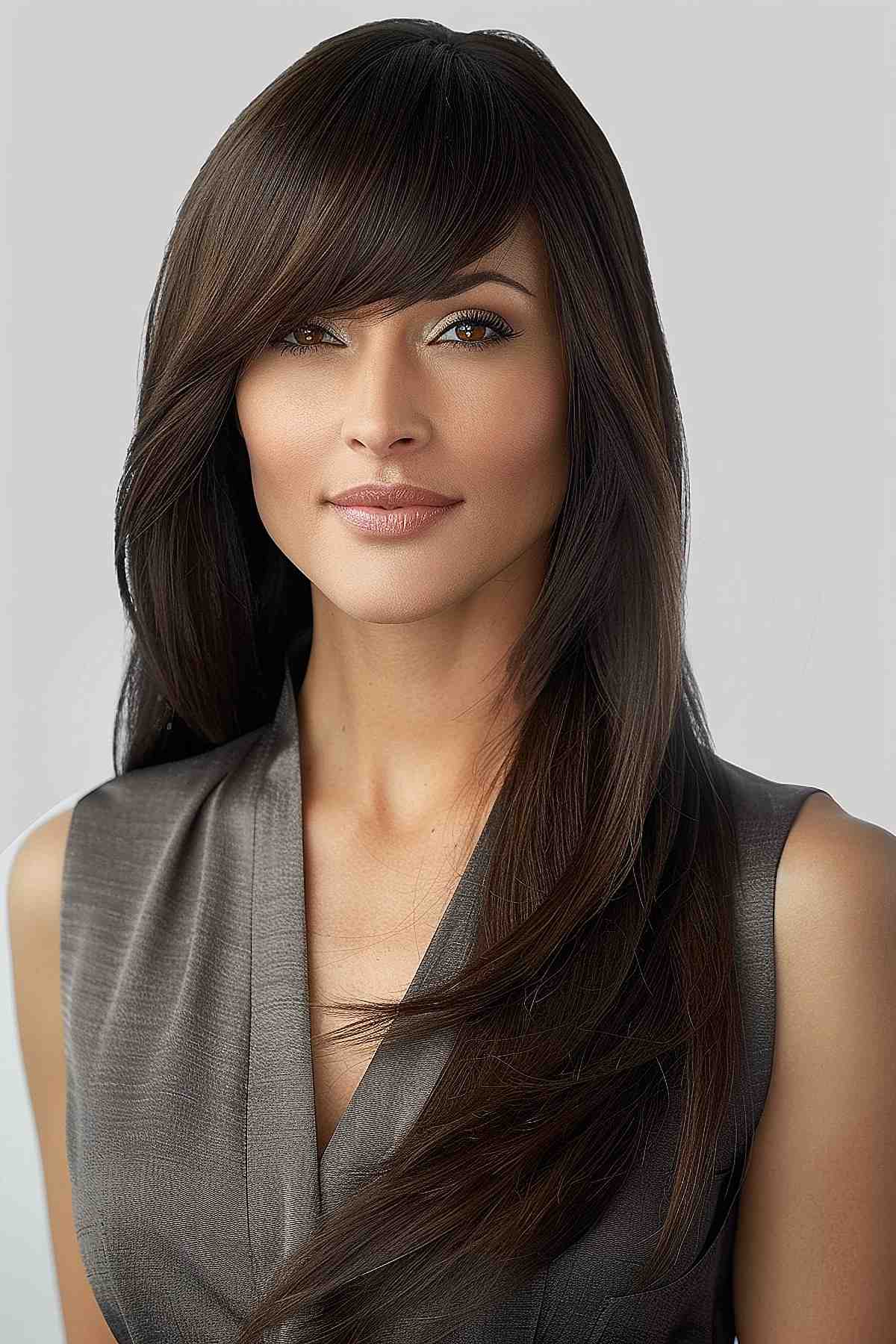 45 Hairstyles with Side Bangs, Perfect for Every Face Shape & Length