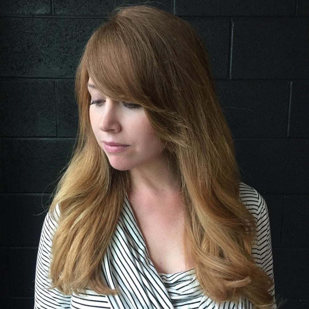 45 Hairstyles with Side Bangs, Perfect for Every Face Shape & Length