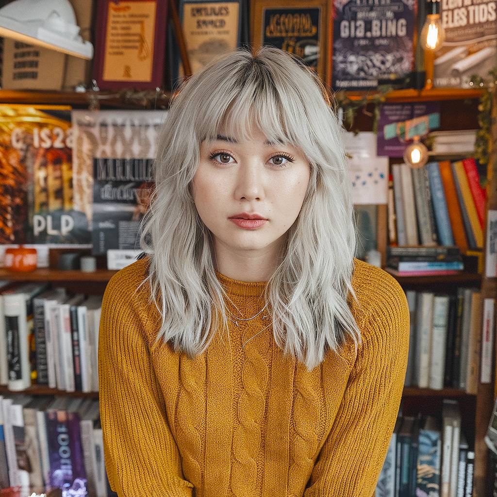 15+ Soft & Airy Flutter Bangs That Will Elevate Your Style in 2025