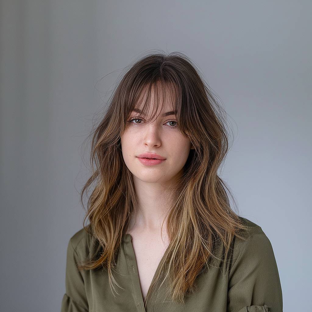 15+ Soft & Airy Flutter Bangs That Will Elevate Your Style in 2025