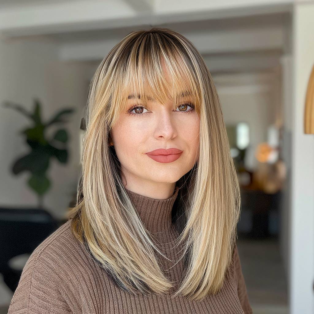 15+ Soft & Airy Flutter Bangs That Will Elevate Your Style in 2025