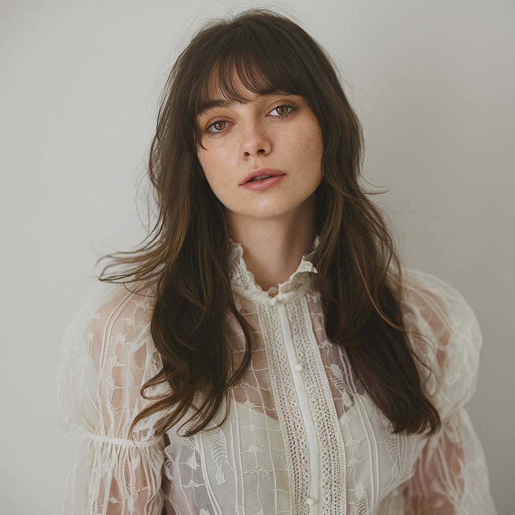 15+ Soft & Airy Flutter Bangs That Will Elevate Your Style in 2025