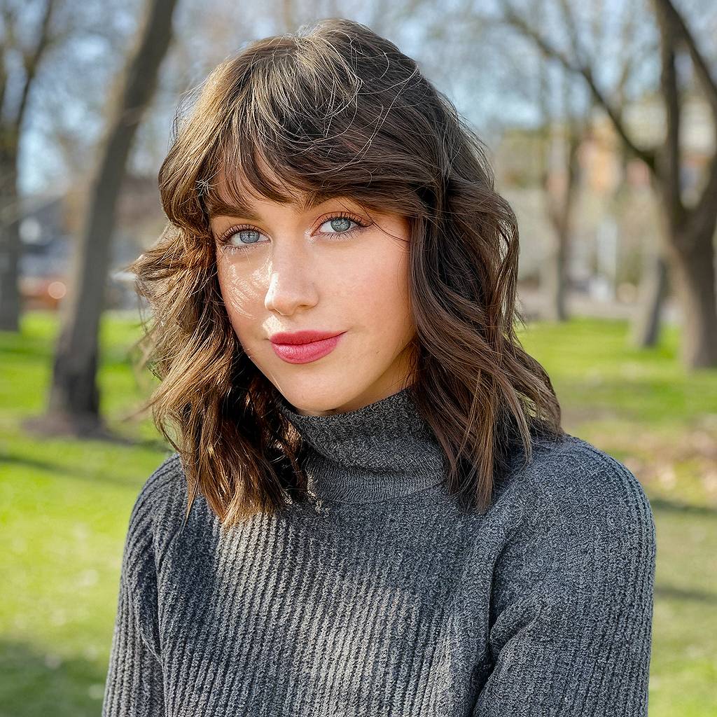 15+ Soft & Airy Flutter Bangs That Will Elevate Your Style in 2025