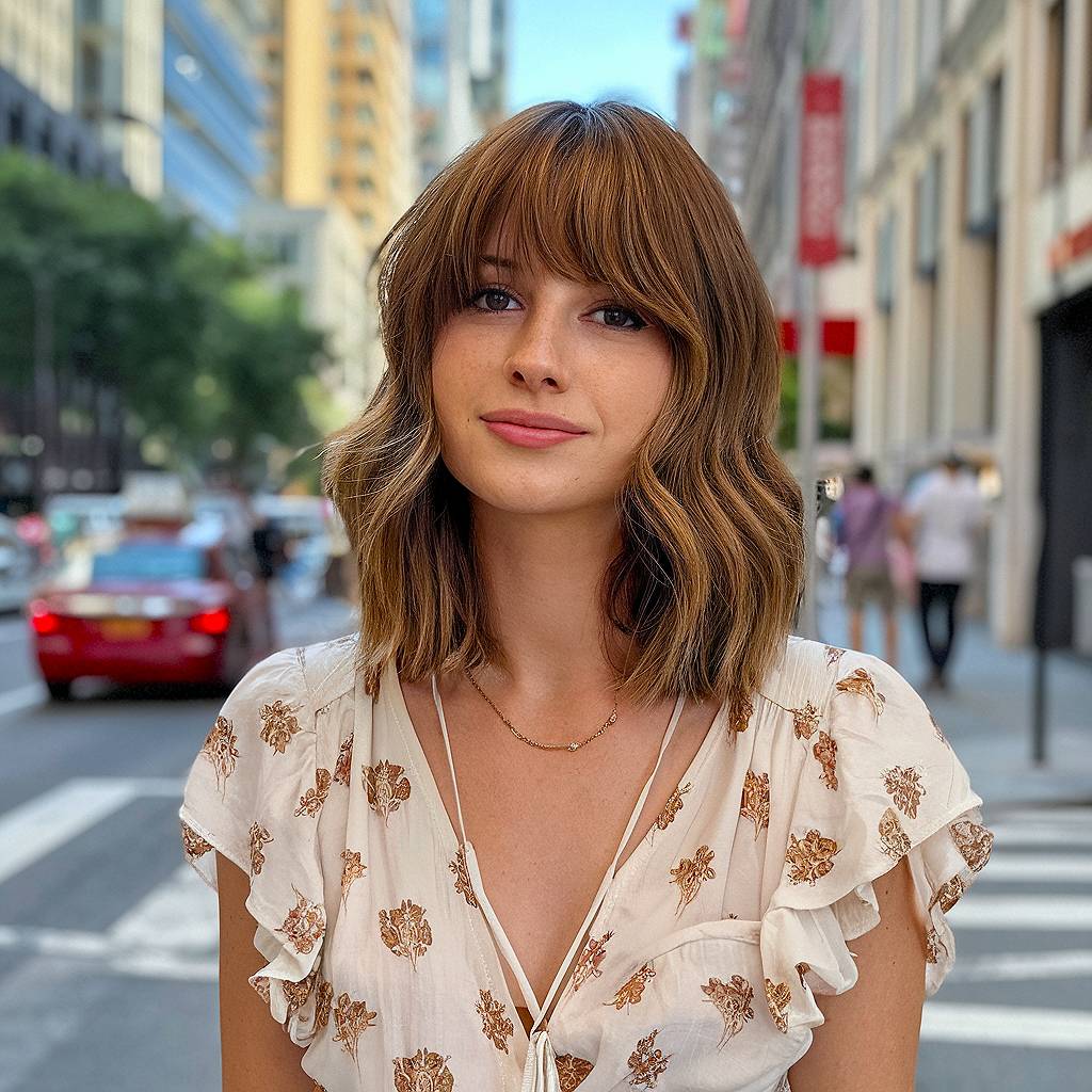 15+ Soft & Airy Flutter Bangs That Will Elevate Your Style in 2025