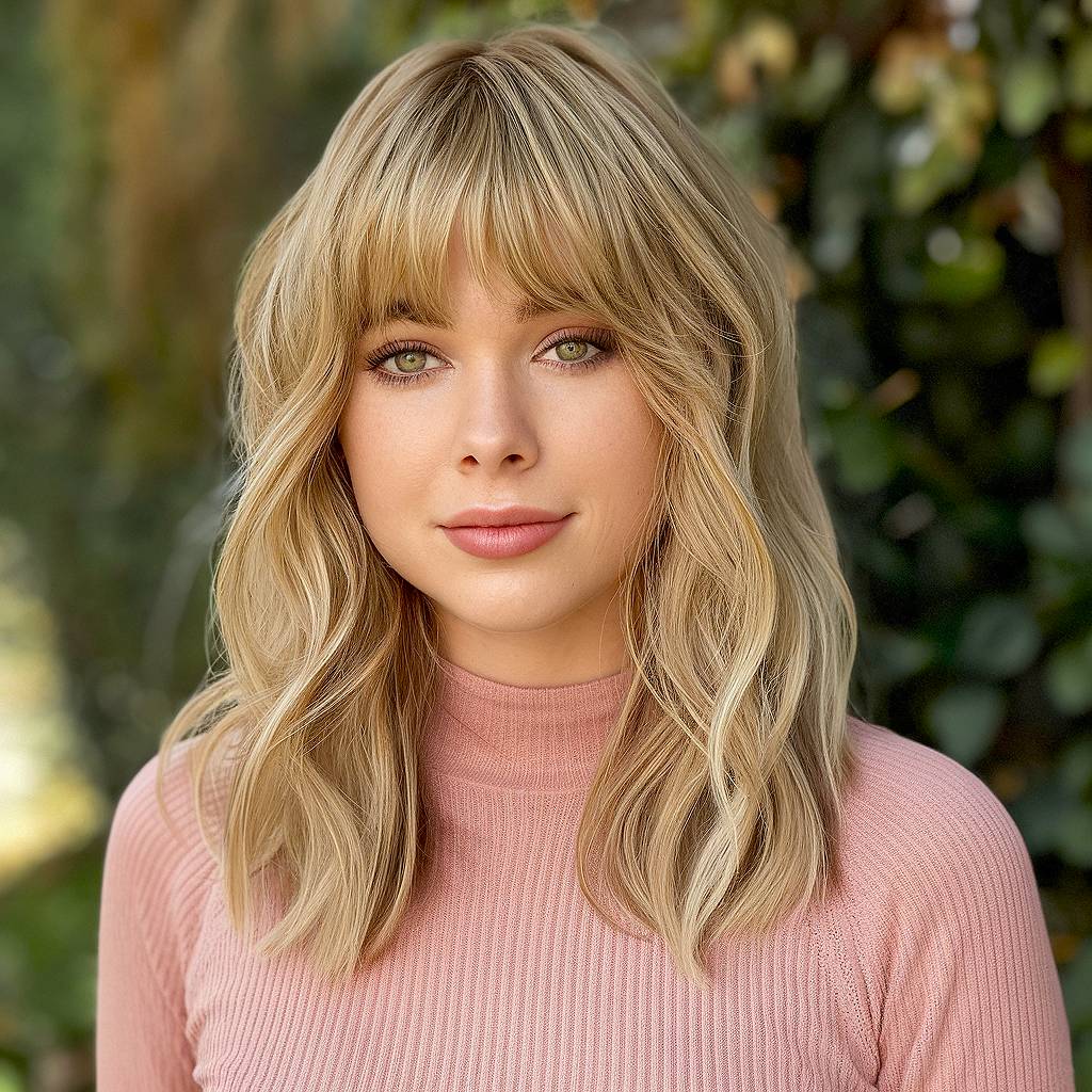 15+ Soft & Airy Flutter Bangs That Will Elevate Your Style in 2025