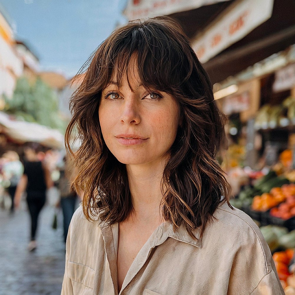 15+ Trendy Shaggy Bangs Styles That Will Be Huge in 2025