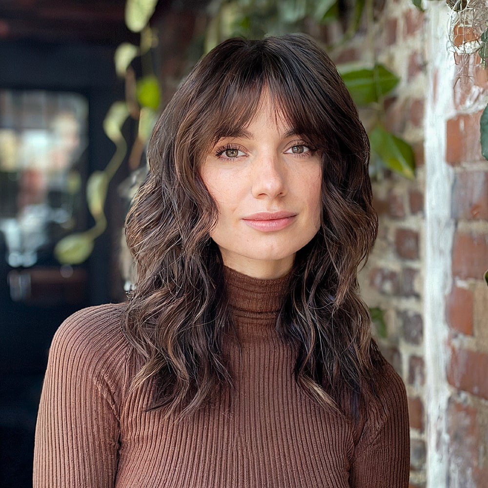 15+ Trendy Shaggy Bangs Styles That Will Be Huge in 2025