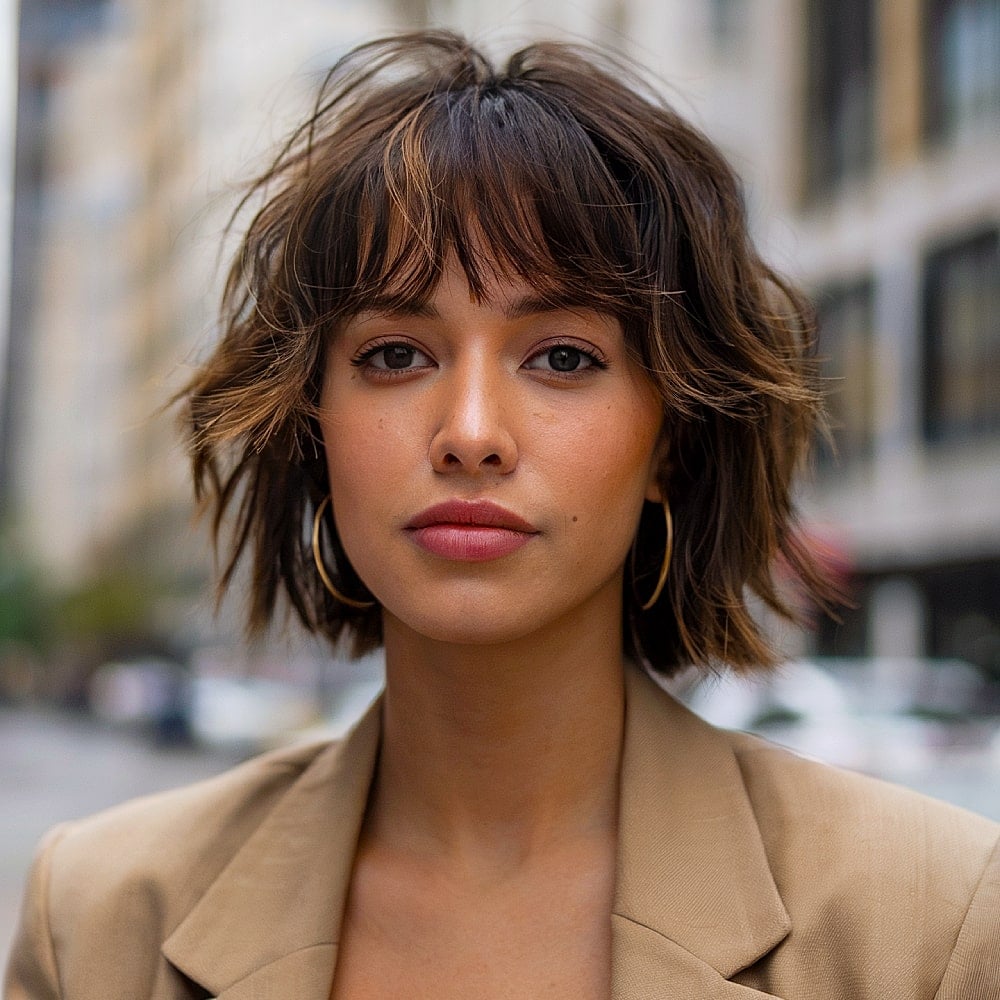 15+ Trendy Shaggy Bangs Styles That Will Be Huge in 2025