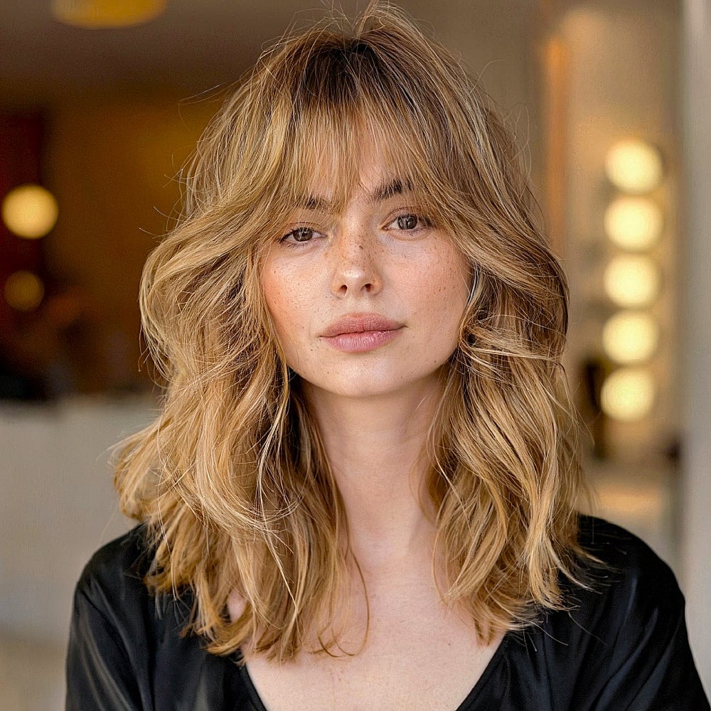 15+ Trendy Shaggy Bangs Styles That Will Be Huge in 2025