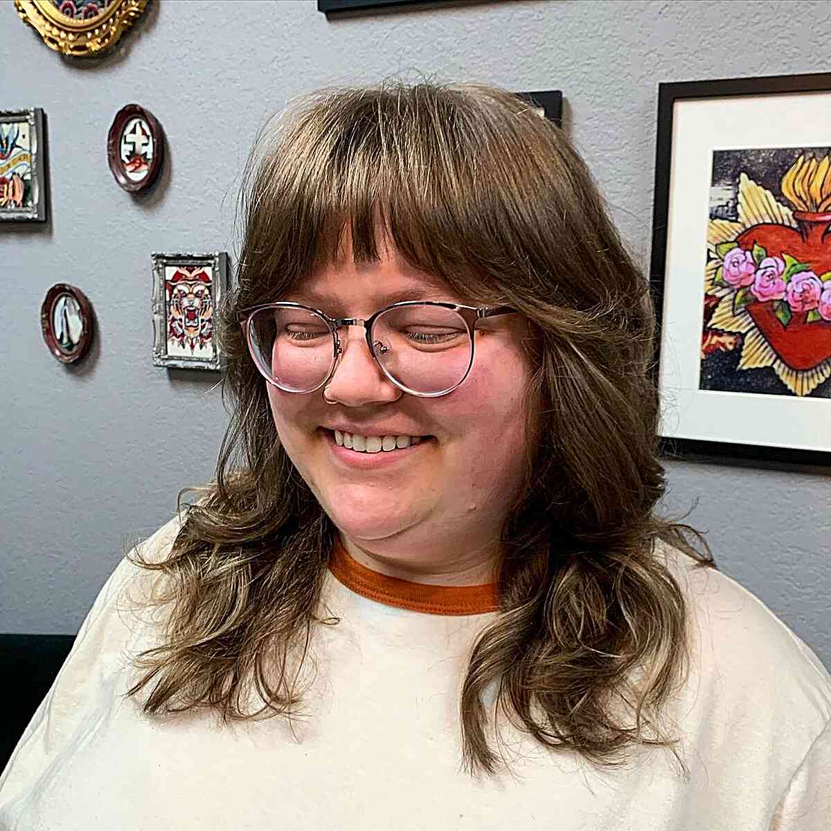 Bangs for Round Face Shapes: 53 Flattering Haircuts