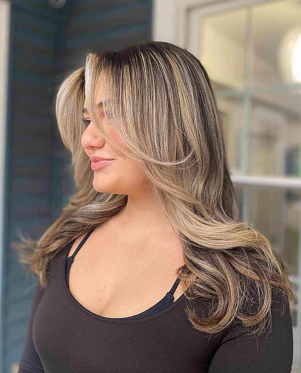 Bangs for Round Face Shapes: 53 Flattering Haircuts