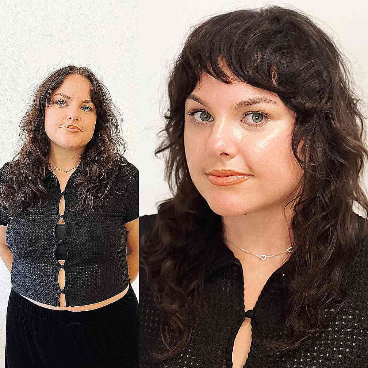 Bangs for Round Face Shapes: 53 Flattering Haircuts