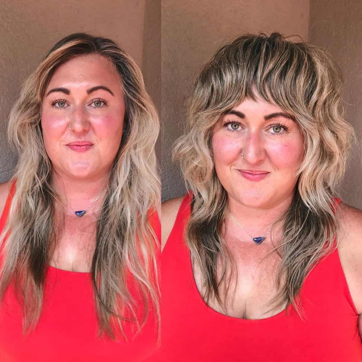 Bangs for Round Face Shapes: 53 Flattering Haircuts