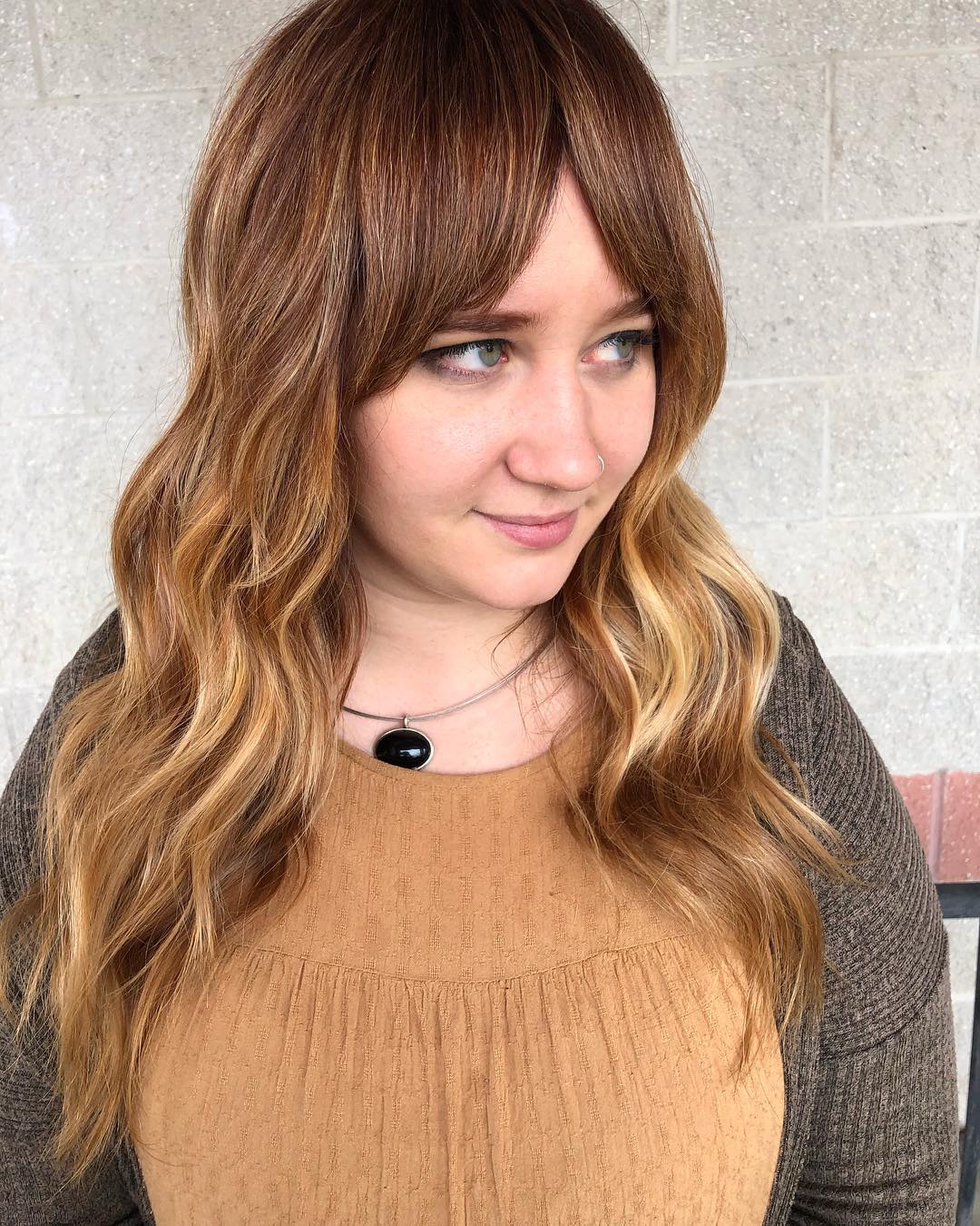 Bangs for Round Face Shapes: 53 Flattering Haircuts