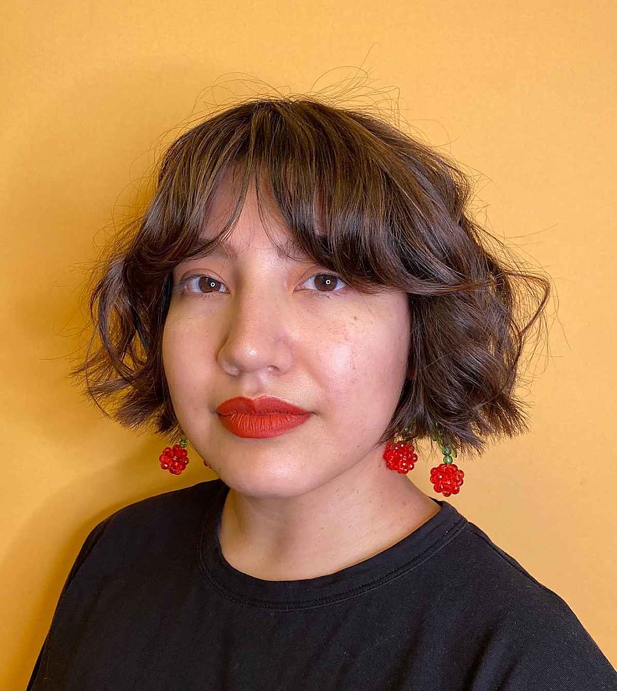 30 Best Ways to Wear Curtain Bangs for a Round Face