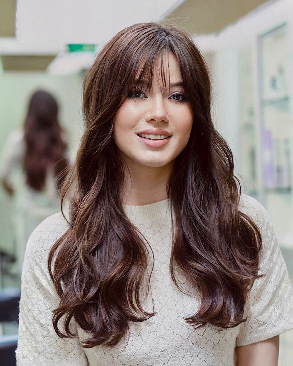 47 Trendy Wispy Bangs for 2025 & How to Match to Your Face Shape