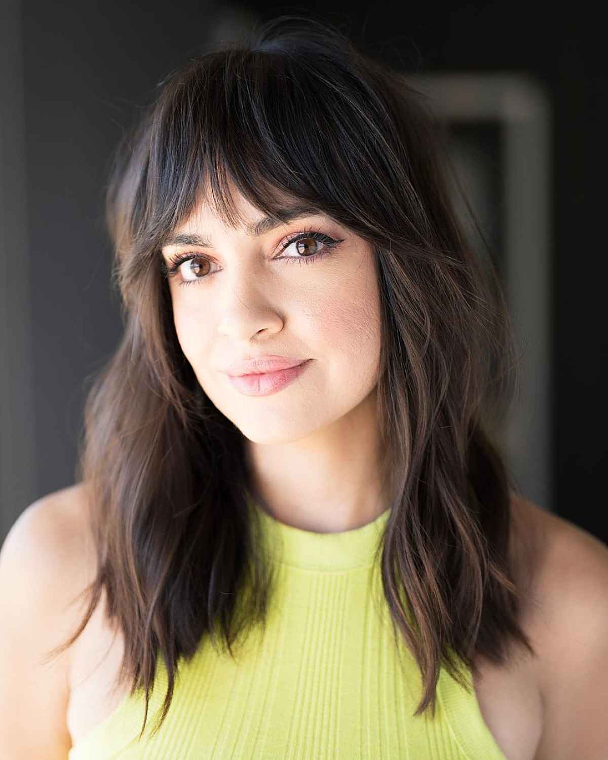 47 Trendy Wispy Bangs for 2025 & How to Match to Your Face Shape