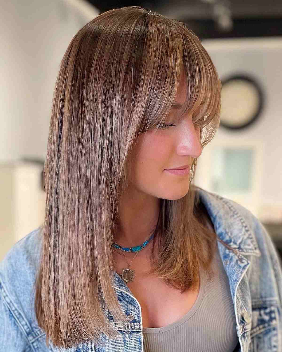 47 Trendy Wispy Bangs for 2025 & How to Match to Your Face Shape