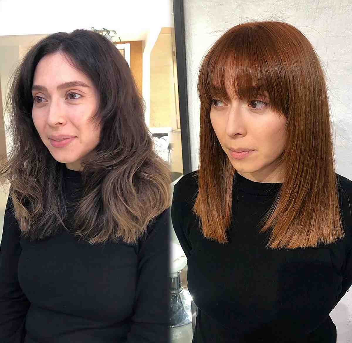 47 Trendy Wispy Bangs for 2025 & How to Match to Your Face Shape